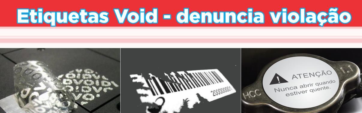 Etiquetas Void - denuncia violação